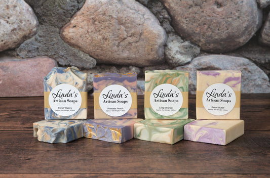 Deluxe Triple Butter soaps